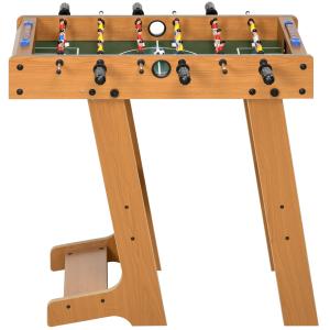 HOMCOM Tischkicker klappbar aus Holz, platzsparender Kicker…