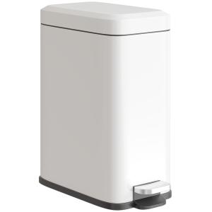 HOMCOM Mülleimer 5L Treteimer Kosmetikeimer Abfalleimer mit…