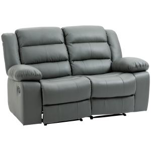 HOMCOM 2-Sitzer Relaxsessel, Fernsehsessel mit Liegefunktio…