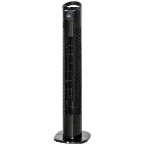HOMCOM Moderne Säulenventilator, 3 Geschwindigkeiten mit 70…