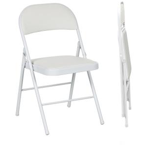 HOMCOM Klappstuhl Campingstuhl mit Gepolsteter Rückenlehne,…