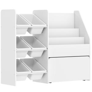 AIYAPLAY Kinderregal, Kinder-Bücherregal mit 6 herausnehmba…