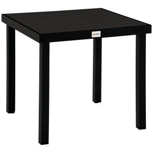 Outsunny Gartentisch für 4 Personen kompakter Esstisch aus…