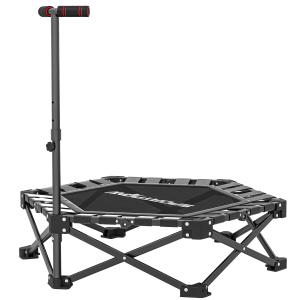 SPORTNOW Fitness Trampolin klappbar Ø104 cm Mini Trampoline…