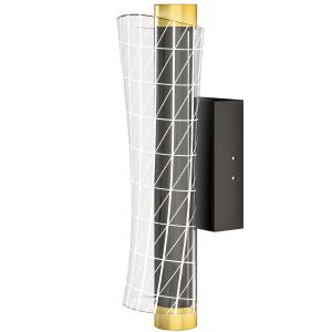 HOMCOM 2er Set Wandleuchte Innen Wandlampe mit LED Lichte,…