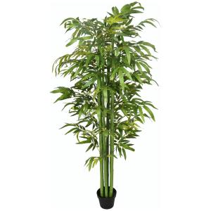 HOMCOM Künstliche Pflanze, 180 cm Kunstpflanze, Künstlicher…
