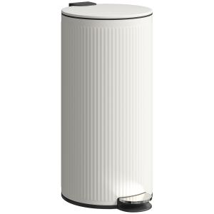HOMCOM Mülleimer 30 L Treteimer mit Softclose-Deckel und Pe…