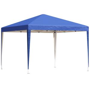 Outsunny Pavillon ca. 3x3m, wasserabweisend Stabil Winterfe…