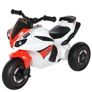HOMCOM Kinder-Motorrad Rutscherfahrzeug mit Musik für 18-36…