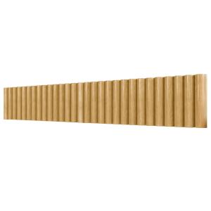 Outsunny Gartenzaun Zaun aus Holz 176 cm x 30 cm Zaunelemen…