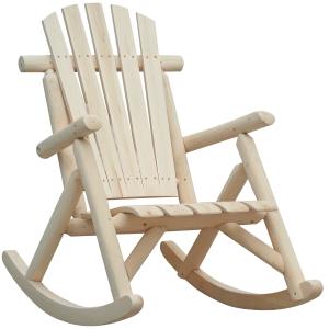 Outsunny Schaukelstuhl Schwingsessel Schaukel Gartenstuhl R…