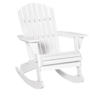 Outsunny Adirondack Gartenstuhl Schaukelstuhl Schaukelsesse…