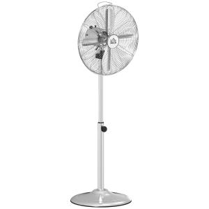 HOMCOM Standventilator 120cm höhenverstellbar 3 Geschwindig…