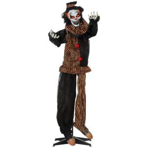 Outsunny 1,7m Halloween Dekoration Horror-Clown mit Spezial…