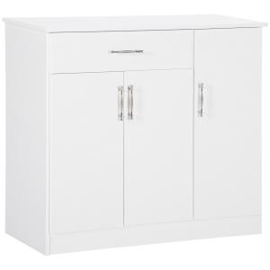 HOMCOM Küchenschrank Sideboard mit 2 Schränke und 1 Schubla…