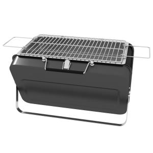 Outsunny Mini-Grill aus Holzkohle Tragbarer BBQ mit Kofferh…