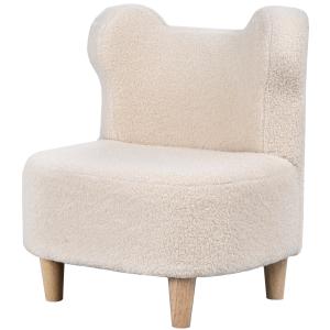 AIYAPLAY Kindersessel, Kindersofa mit Teddyfleece-Optik, Bä…
