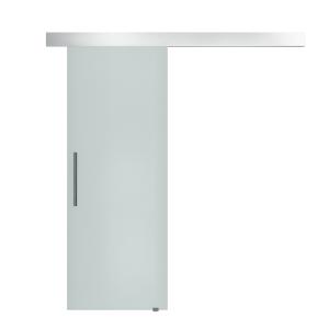 HOMCOM Glasschiebetür  Komplettset Schiebetür, Zimmertür mi…