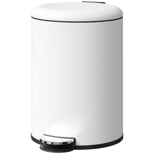 HOMCOM Mülleimer 20L Treteimer mit Deckel & Fußpedal, Kosme…