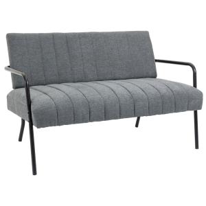 HOMCOM Doppelsofa Stoffsofa Polstersofa Sitzmöbel Loungesof…