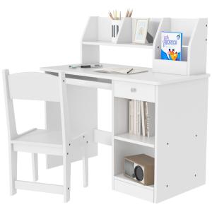 ZONEKIZ Ensemble bureau et chaise pour enfant 5-8 ans mit v…