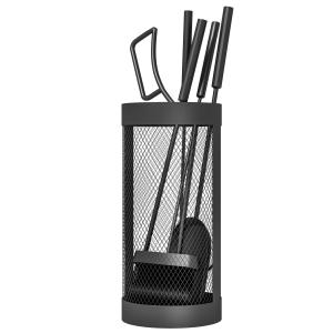 Outsunny Kaminbesteck Set 5-teilig Kaminzubehör mit Besen,…