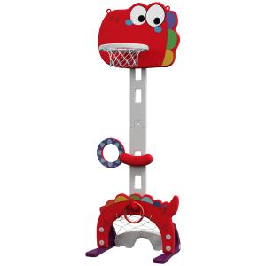 AIYAPLAY Kinder-Basketballkorb, höhenverstellbar, 5-in-1 Mu…