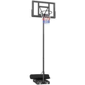 SPORTNOW Basketballkorb Outdoor 135-305cm schnell Höhenvers…