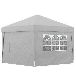 Outsunny Gartenpavillon Pop-up Faltbarer Pavillon Zelt für…