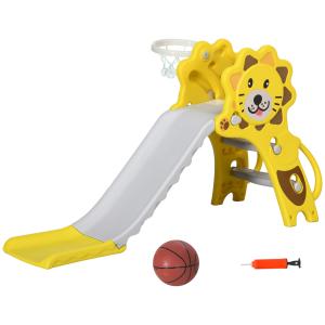 AIYAPLAY Kinderrutsche Basketballkorb für Kinder 18 bis 36…