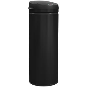 HOMCOM Mülleimer mit Sensor 50L Edelstahl Automatischer Lei…