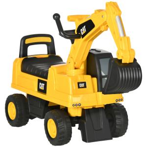 HOMCOM Sitzbagger  Rutscherfahrzeug mit Schaufel & Hupe, fü…