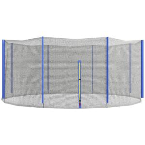 SPORTNOW Ersatznetz für Trampoline Ø 366 cm 8 senkrechte St…