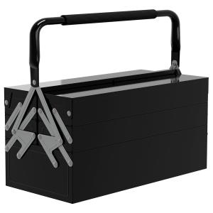 DURHAND Metall Werkzeugkasten, Werkzeugkasten aus Stahl mit…