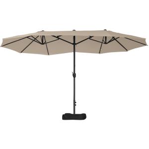 Outsunny Gartenschirm doppelt rechteckig 4,6L x 2,7B x 2,4H…