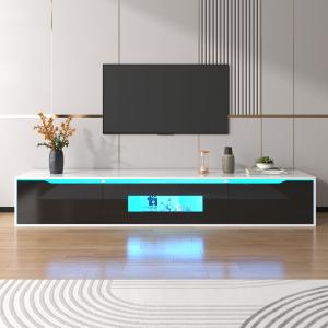 TV-Schrank Hochglanz mit LED-Beleuchtung, modernes Design,…