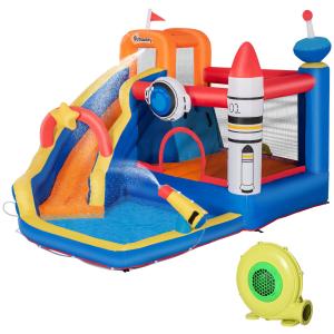 Outsunny Aufblasbares Spielzeug für Kinder 3-8 Jahre mit We…