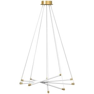 HOMCOM LED Pendelleuchte, Hängelampe mit verstellbaren Arme…