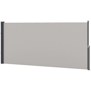 Outsunny Ausziehbare Seitenmarkise 300 x 140cm Gartenmarkis…