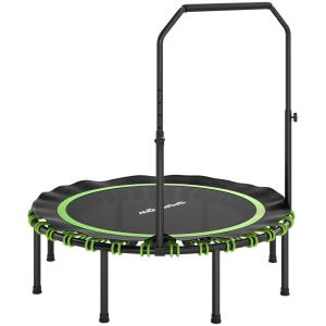 SPORTNOW Fitness Trampolin klappbar Ø122 cm Mini Trampoline…