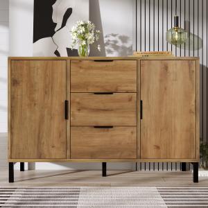 Anrichte mit 2 Türen und 3 Schubladen , Sideboard Highboard…