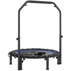 SPORTNOW Fitness-Trampolin für Erwachsene Ø102 cm, klappbar…