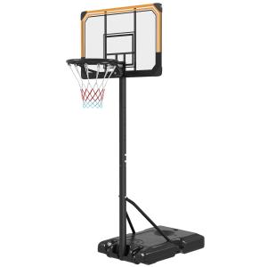 SPORTNOW Basketballkorb Outdoor mit Ständer, 182-213 cm höh…