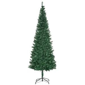 HOMCOM Weihnachtsbaum 2,1 m Christbaum mit Ständer Kunsttan…