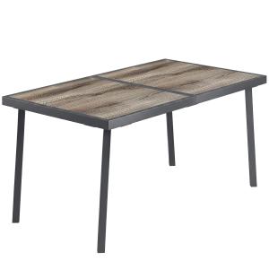 Outsunny Gartentisch Balkontisch 145 x 85 cm Esstisch für 6…