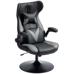 Vinsetto Gaming Stuhl mit Wippenfunktion, ergonomischer Com…