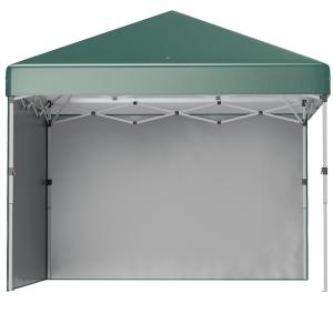 Outsunny Pavillon ca.3x3m, wasserabweisend Stabil Winterfes…