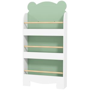 AIYAPLAY Kinderbuchregal mit 3 Etagen, Platzsparendes Regal…