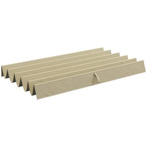 Outsunny Ersatzdach für 3 x 3 m Pergola, wasserdicht einzie…