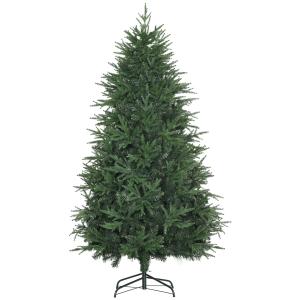 HOMCOM 180 cm Weihnachtsbaum Künstlich Naturgetreu Dichte Z…